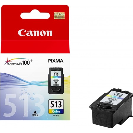 Cartucho tinta canon cl 513 tricolor 15ml mp240 - 260 - 480