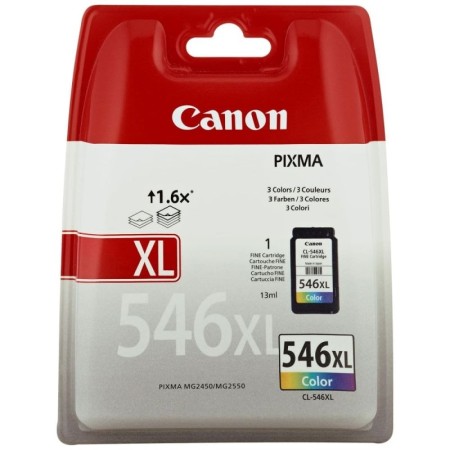 Cartucho tinta canon cl - 546xl color mg2250 - 2255 - 2550