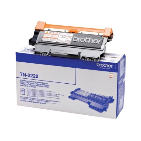 Tóner Original Brother TN-2220/ Negro