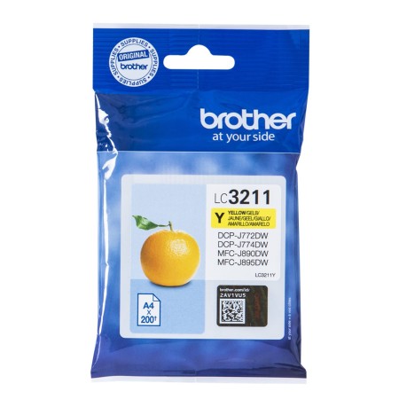 Brother Cartucho LC3211Y Amarillo