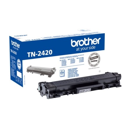 Tóner Original Brother TN-2420 Alta Capacidad/ Negro