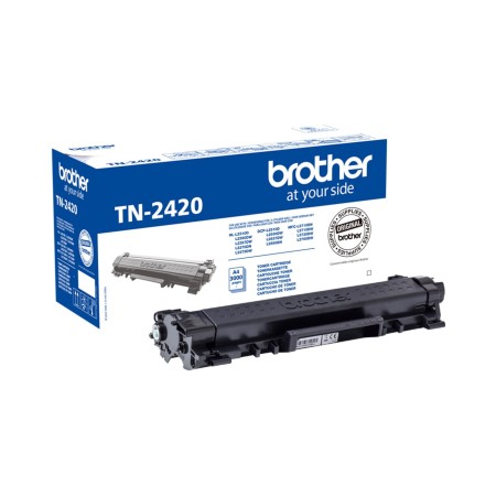 Tóner Original Brother TN-2420 Alta Capacidad/ Negro