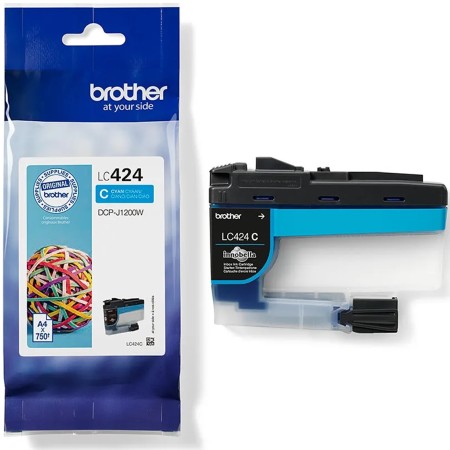 Brother Cartucho LC424C Cyan