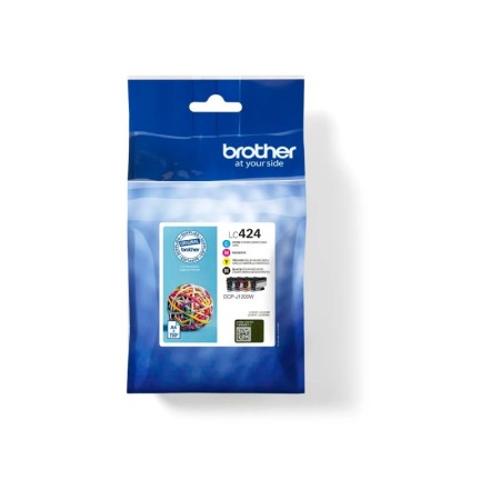 Cartucho de Tinta Original Brother LC424VAL/ Multipack/ Cian/ Magenta/ Amarillo/ Negro