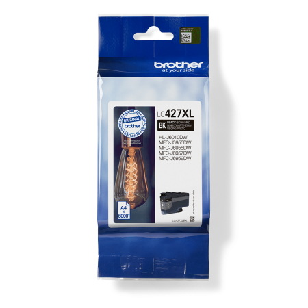 Cartucho tinta brother lc427xlbk negro