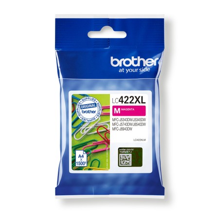 Cartucho de Tinta Original Brother LC-422/ Magenta
