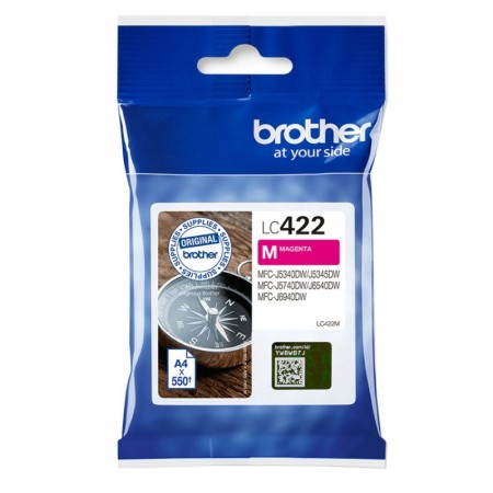 Cartucho de Tinta Original Brother LC-422/ Magenta