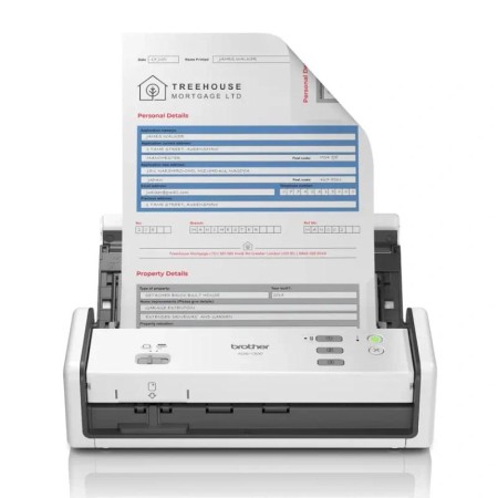Escaner sobremesa brother ads1300 - 30ppm - duplex automatico - usb 2.0 - usb tipo c - adf 20 hojas