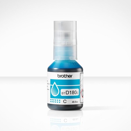 Botella tinta brother btd180c cian 5000 paginas