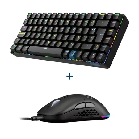 Teclado  raton gaming hiditech pac010039 negro