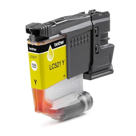 Cartucho de Tinta Original Brother LC521Y/ Amarillo