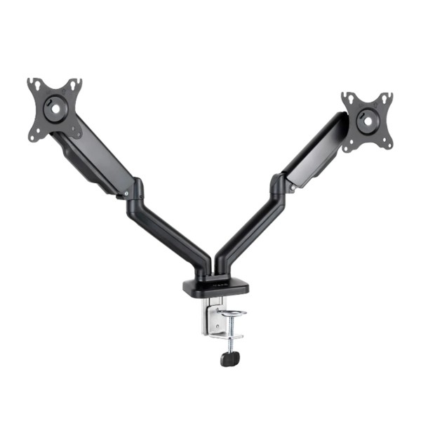 Soporte mesa tooq 2 brazos hasta 32 pulgadas 100x100 max 9kg