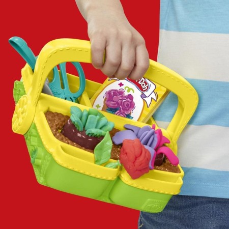 Juego hasbro play - doh blooming flowers