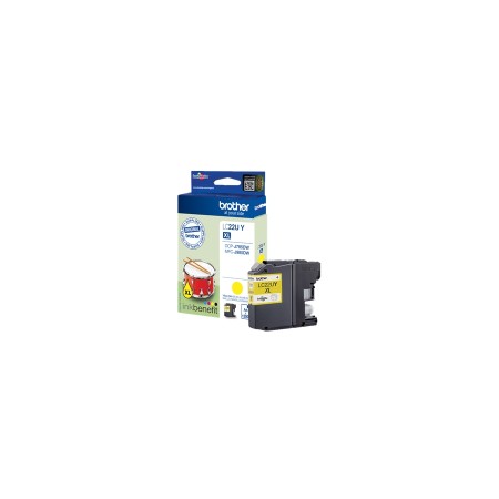 Cartucho tinta brother lc22umbp magenta hasta 1200 paginas