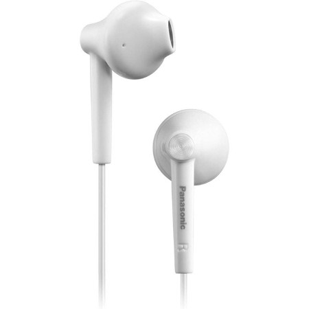 Auriculares Intrauditivos Panasonic RP-TCM55/ con Micrófono/ Jack 3.5/ Blancos