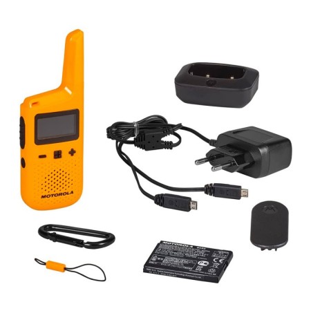 MOTOROLA T72 Walkie Talkie 8Km 16CH IP54 Pack Duo