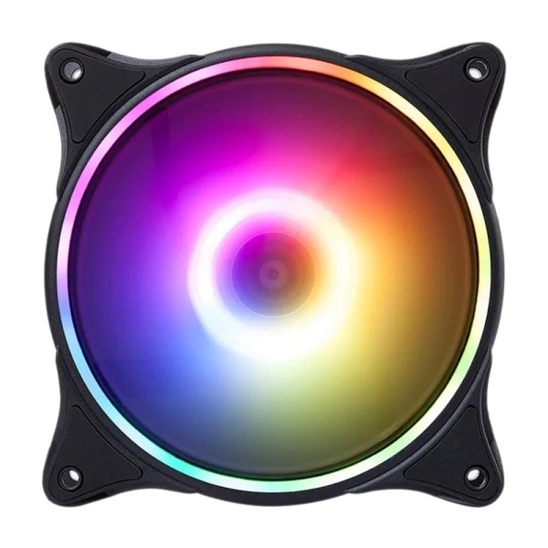 Ventilador caja gaming hiditec argb - n - 18 120mm negro