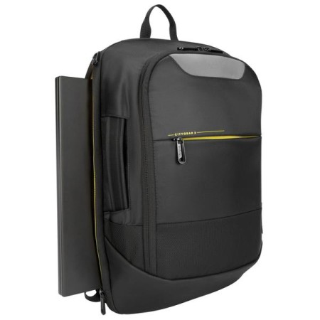 Mochila portatil targus citygear 14 pulgadas - 15 -6 pulgadas convertible negro