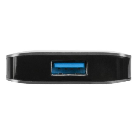 Adaptador targus usb - c a 4xusb 3.0 plata