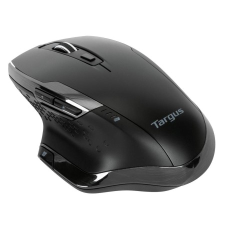 Mouse raton ergonomico targus bluetrace wireless inalambrico antimicrobiano negro