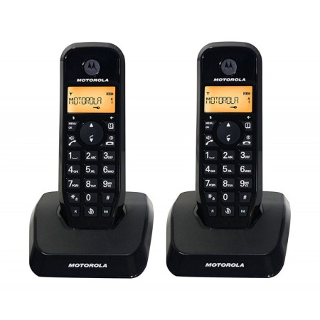 MOTOROLA S1202 Telefono DECT DUO Negro