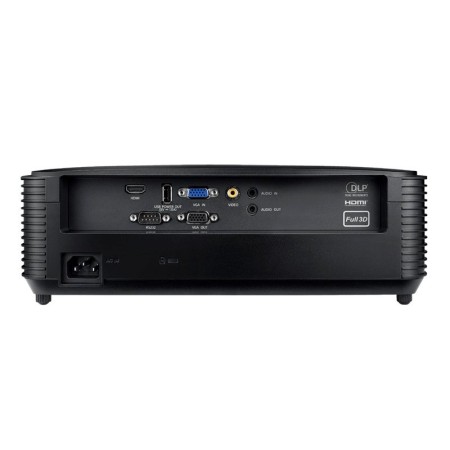 Proyector optoma w371 dlp wxga - 3800 lumenes ansi - hdmi - vga - altavoz 10w - negro