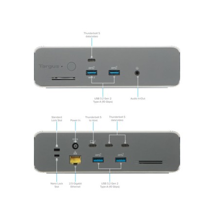 Docking station tatgus 10 en 1 + epr 140w