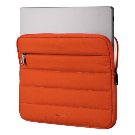 Funda targus puffer para portatil 14 pulgadas naranja