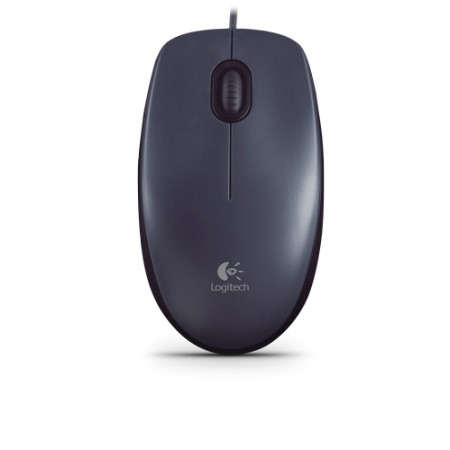 Logitech M90 ratón óptico 1000dpi USB negro