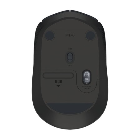 Mouse raton logitech m170 optico wireless inalambrico gris