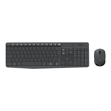 Teclado + mouse logitech mk235 wireless inalambrico frances