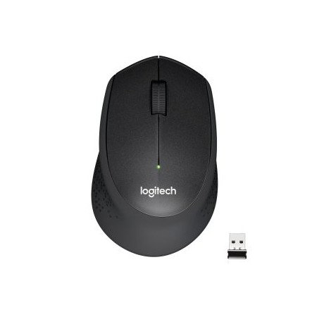Mouse raton logitech m330 optico wireless inalambrico silent plus gris