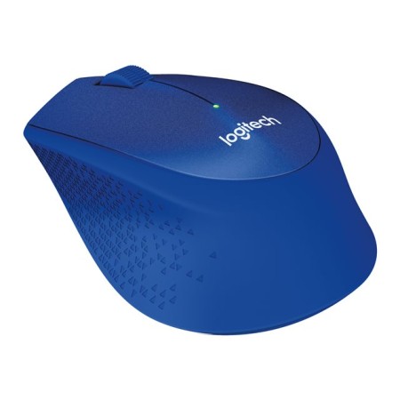 Ratón Inalámbrico Logitech M330 Silent Plus/ Hasta 1000 DPI/ Azul