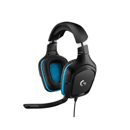 Auriculares Gaming con Micrófono Logitech G432/ USB 2.0/ Jack 3.5/ Negros