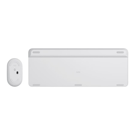 Teclado + mouse logitech mk470 wireless inalambrico blanco