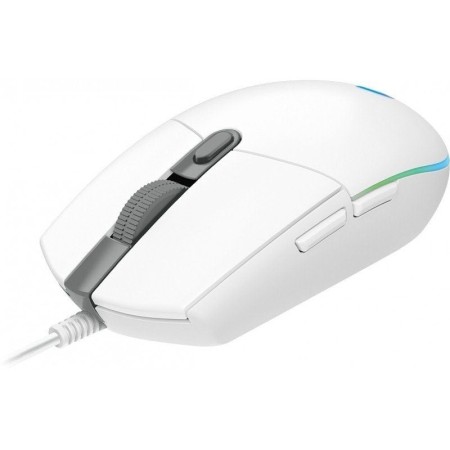 Mouse raton logitech g102 lightsync blanco gaming 8.000 dpi 6 botones