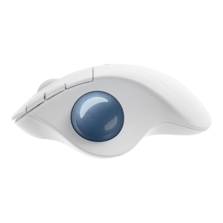 Mouse raton logitech ergo m575 bluetooth & wireless blanco