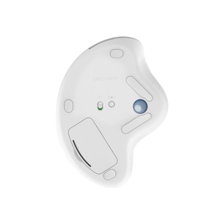 Mouse raton logitech ergo m575 bluetooth & wireless blanco