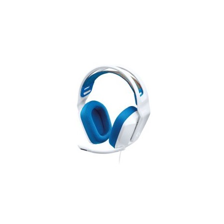 Auriculares con microfono logitech g g335 gaming jack 3.5mm blanco