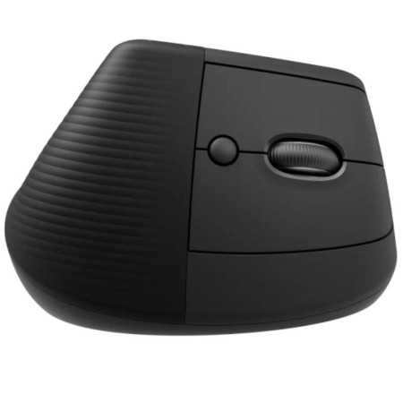 Ratón Vertical Inalámbrico Logitech Lift Vertical Ergonomic Mouse/ Hasta 4000 DPI/ Grafito