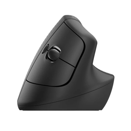 Ratón Vertical Inalámbrico Logitech Lift Vertical Ergonomic Mouse/ Hasta 4000 DPI/ Grafito