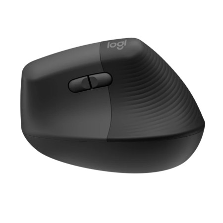 Ratón Vertical Inalámbrico Logitech Lift Vertical Ergonomic Mouse/ Hasta 4000 DPI/ Grafito
