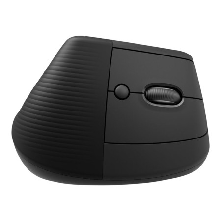 Ratón Vertical Inalámbrico Logitech Lift Vertical Ergonomic Mouse Business/ Hasta 4000 DPI/ Grafito
