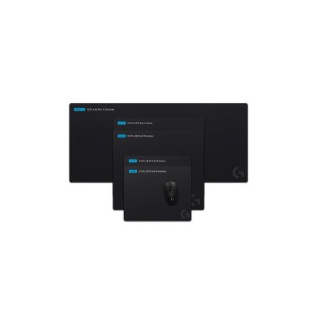 Alfombrilla logitech g g640 46x40 cm antideslizante