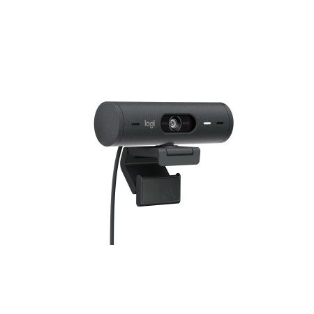 Webcam logitech brio 505 grafito full hd - usb tipo c