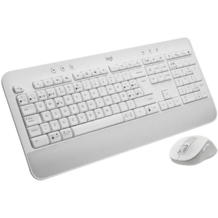 Teclado y Ratón Inalámbricos Logitech Signature MK650 Combo For Business/ Blanco