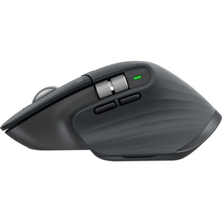 Ratón Ergonómico Inalámbrico Logitech MX Master 3S For Business/ Batería recargable/ Hasta 8000 DPI/ Grafito