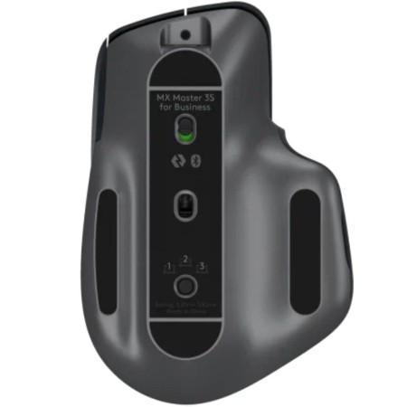 Ratón Ergonómico Inalámbrico Logitech MX Master 3S For Business/ Batería recargable/ Hasta 8000 DPI/ Grafito