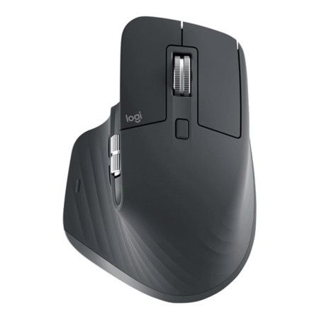 Ratón Ergonómico Inalámbrico Logitech MX Master 3S For Business/ Batería recargable/ Hasta 8000 DPI/ Grafito