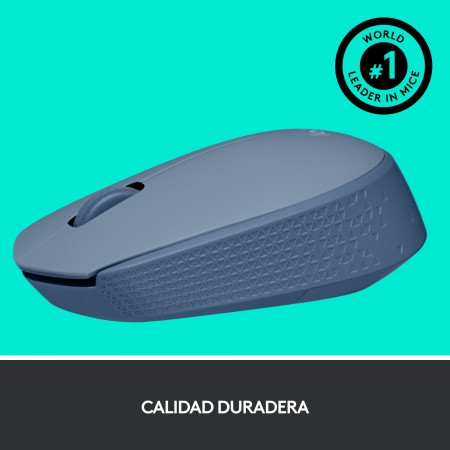 Ratón Inalámbrico Logitech M171/ Hasta 1000 DPI/ Gris Azulado